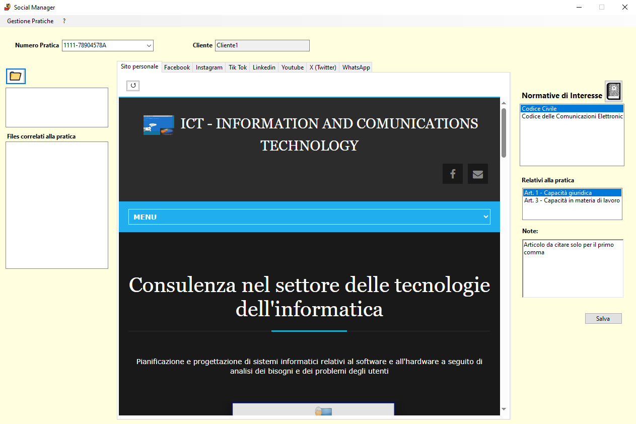 immagine del software